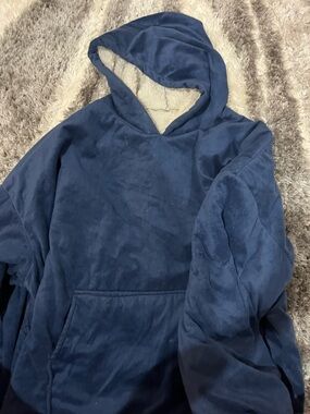 Cozy Navy Blue Hoodie